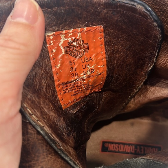 Harley Davidson Riding Boots - Picture 7 of 8
